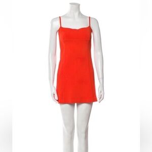 Gucci Vintage 90s Orange Mini Dress